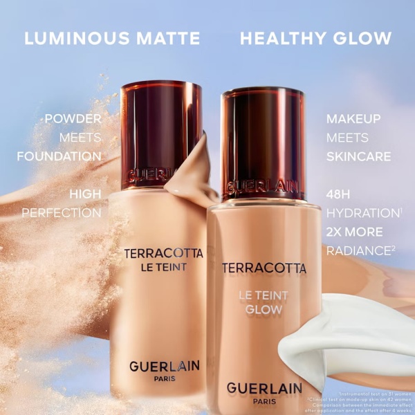 Guerlain Terracotta Le Teint Glow Healthy Glow Foundation 35ml