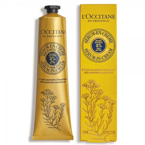 L'Occitane Immortelle Youth Hand Cream 75ml