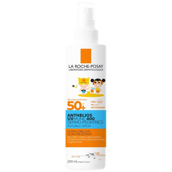 La Roche Posay Anthelios Uvmune 400 Dermo-Pediatrics Invisible Spray SPF 50+ 200ml