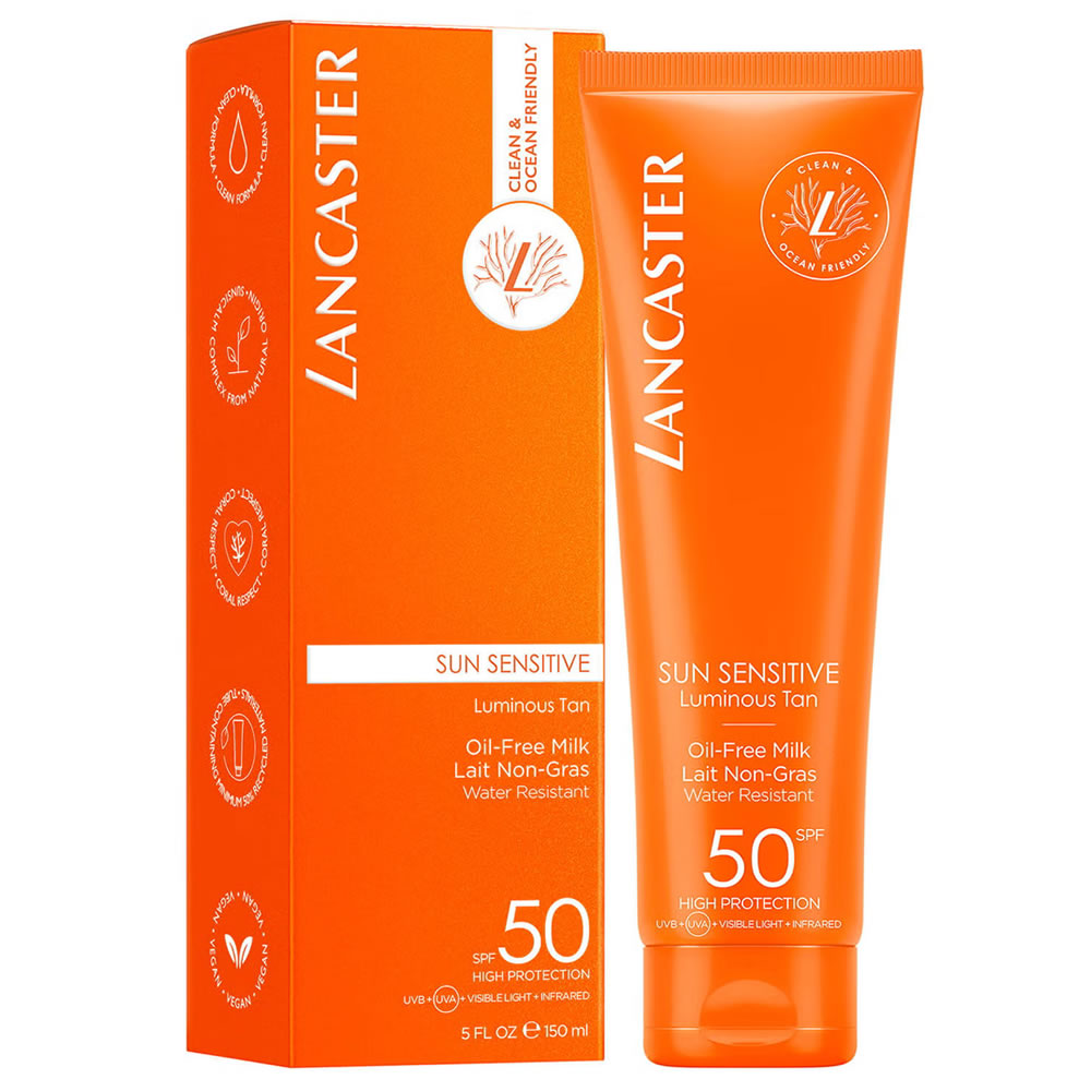 Lancaster Sun Sensitive  Oil-Free Body Milk SPF50 150ml