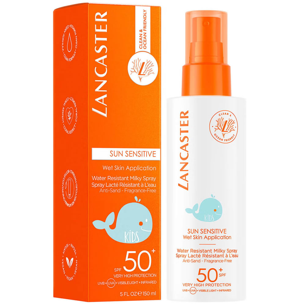 Lancaster Sun Sensitive Water Resistant Milky Spray For Kids SPF 50+ 150ml