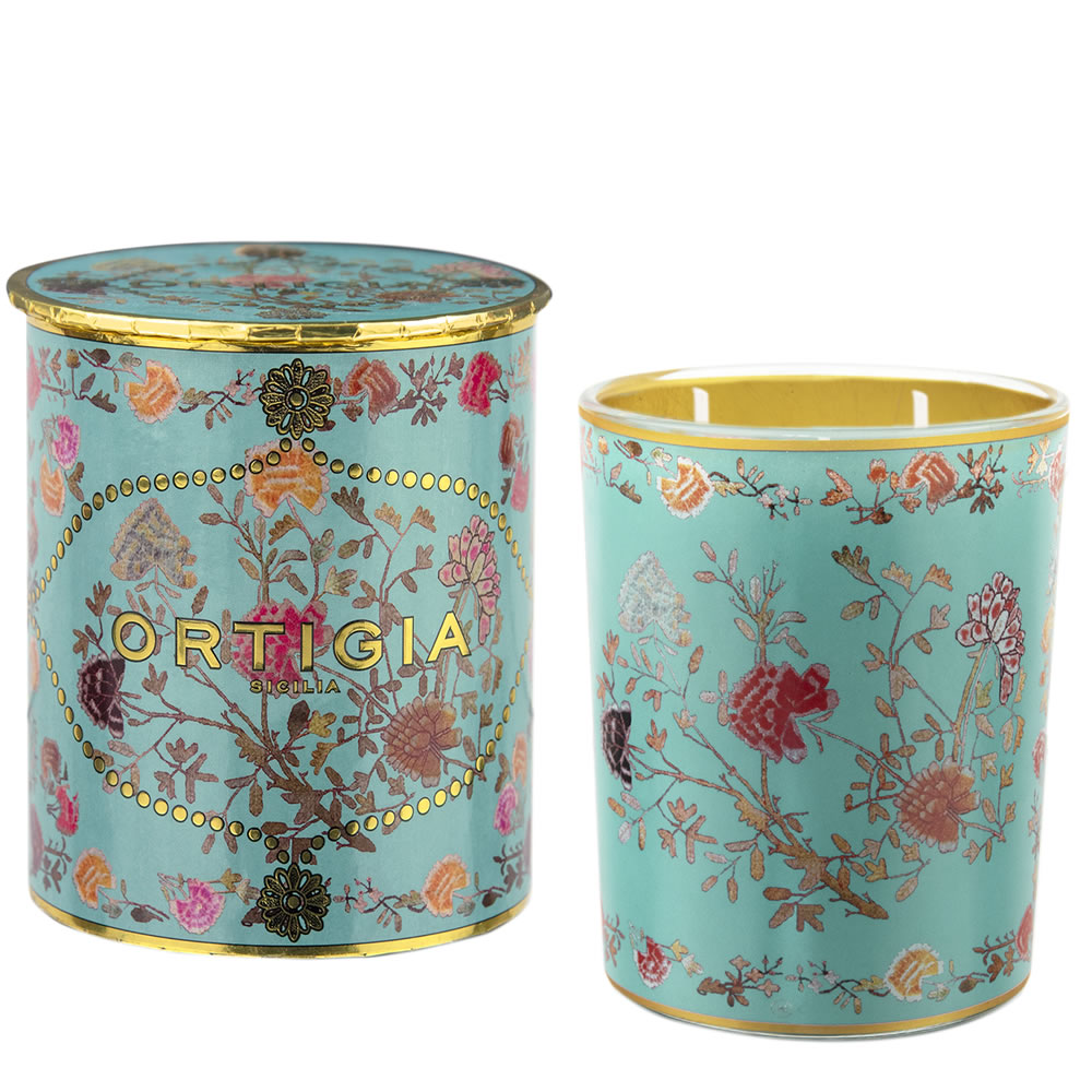 Ortigia Sicilia Florio Decorated Candle Medium 380g