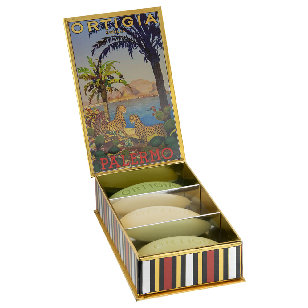 Ortigia Sicilia City Soap Box Palermo 3*40g