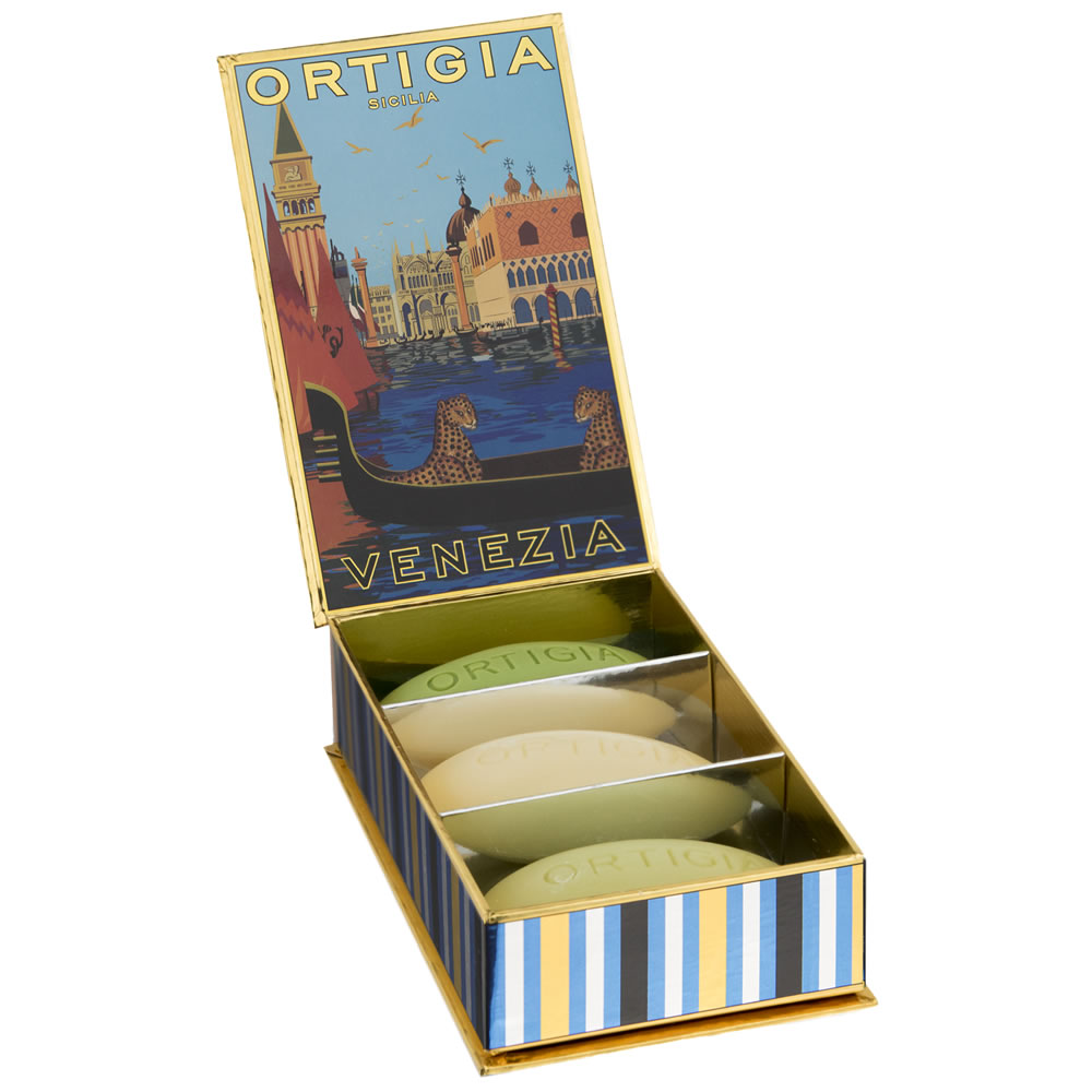 Ortigia Sicilia City Soap Box Venezia 3*40g