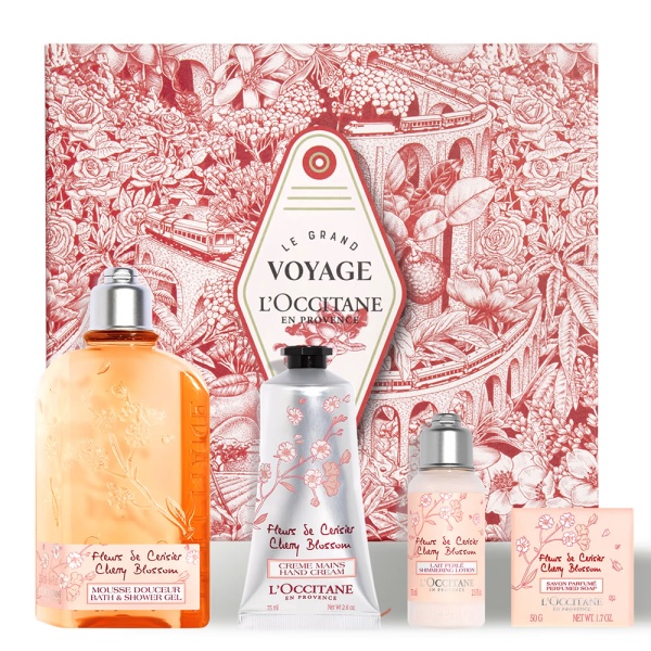 L'Occitane Cherry Blossom Soft & Delicate Collection