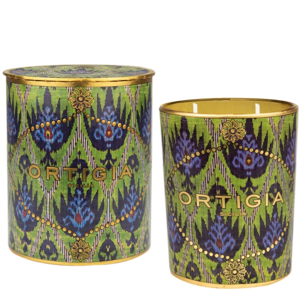 Ortigia Sicilia Bergamotto Decorated Candle Medium 380g