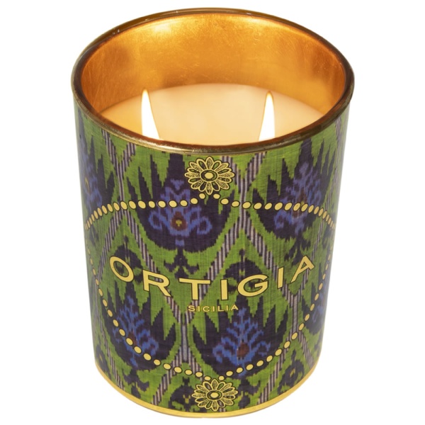 Ortigia Sicilia Bergamotto Decorated Candle Medium 380g