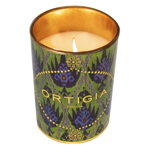 Ortigia Sicilia Bergamotto Decorated Candle Small 150g