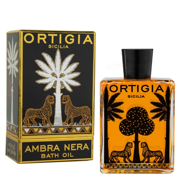 Ortigia Sicilia Ambra Nera Bath Oil 200ml