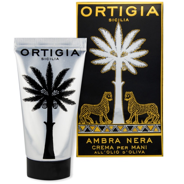 Ortigia Sicilia Ambra Nera Hand Cream 80ml