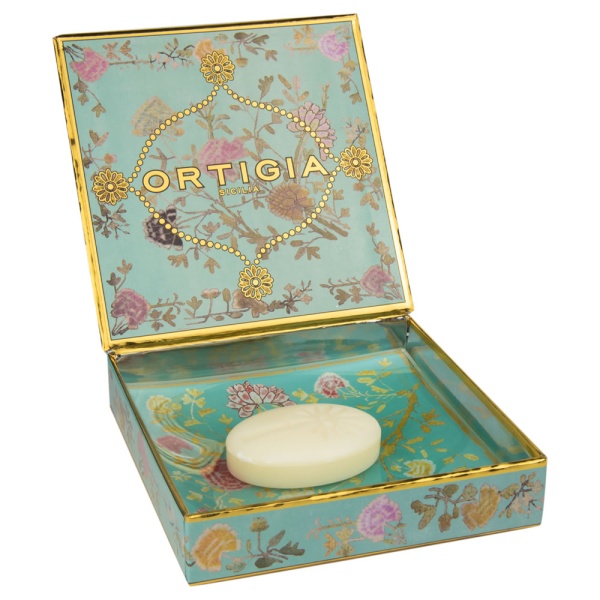 Ortigia Sicilia Florio Soap & Glass Plate