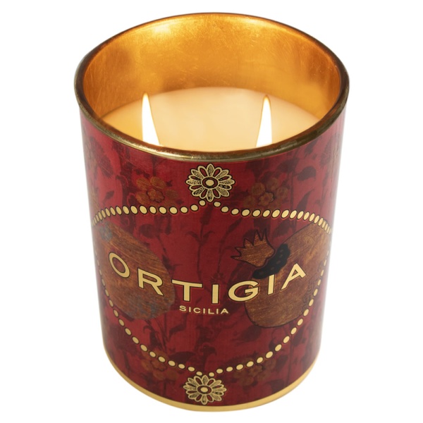 Ortigia Sicilia Melograno Decorated Candle Medium 380g