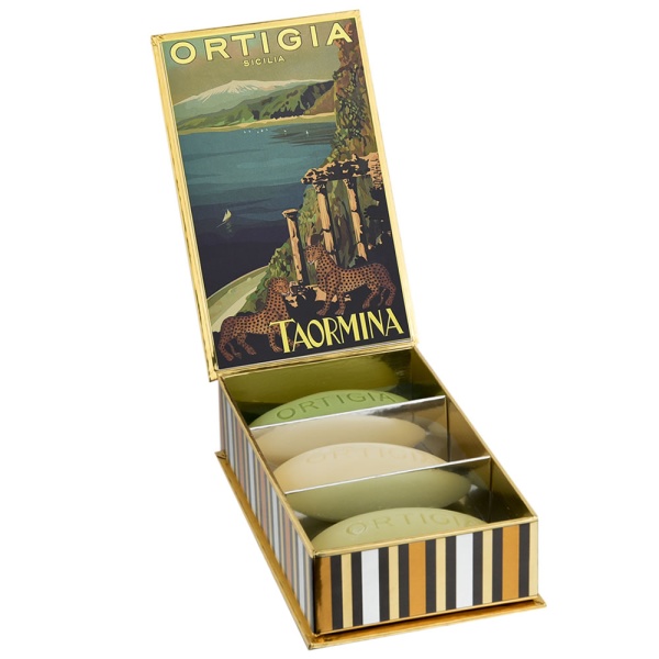 Ortigia Sicilia City Soap Box Taormina 3*40g