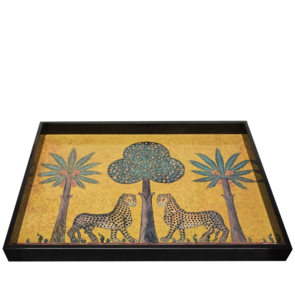 Ortigia Sicilia Zagara Lacquer Tray Large (38cm * 28cm)